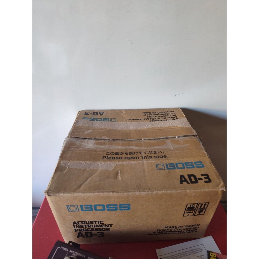 BOSS AD-3 Acoustic Instrument Processor For Guitar New Open Box - Picture 9 of 11